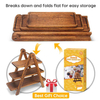 Factory Acacia Serving Trays Wooden Large Serving Platters for Food Wooden Tray for Charcuterie Appetizer Cheese Board