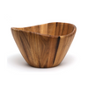 Acacia Wooden Serving Bowls with Serving Utensils 