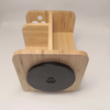 Bamboo Desktop Storage Shelf Standing Type Organizer 