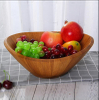 Acacia Wooden Serving Bowls with Serving Utensils 
