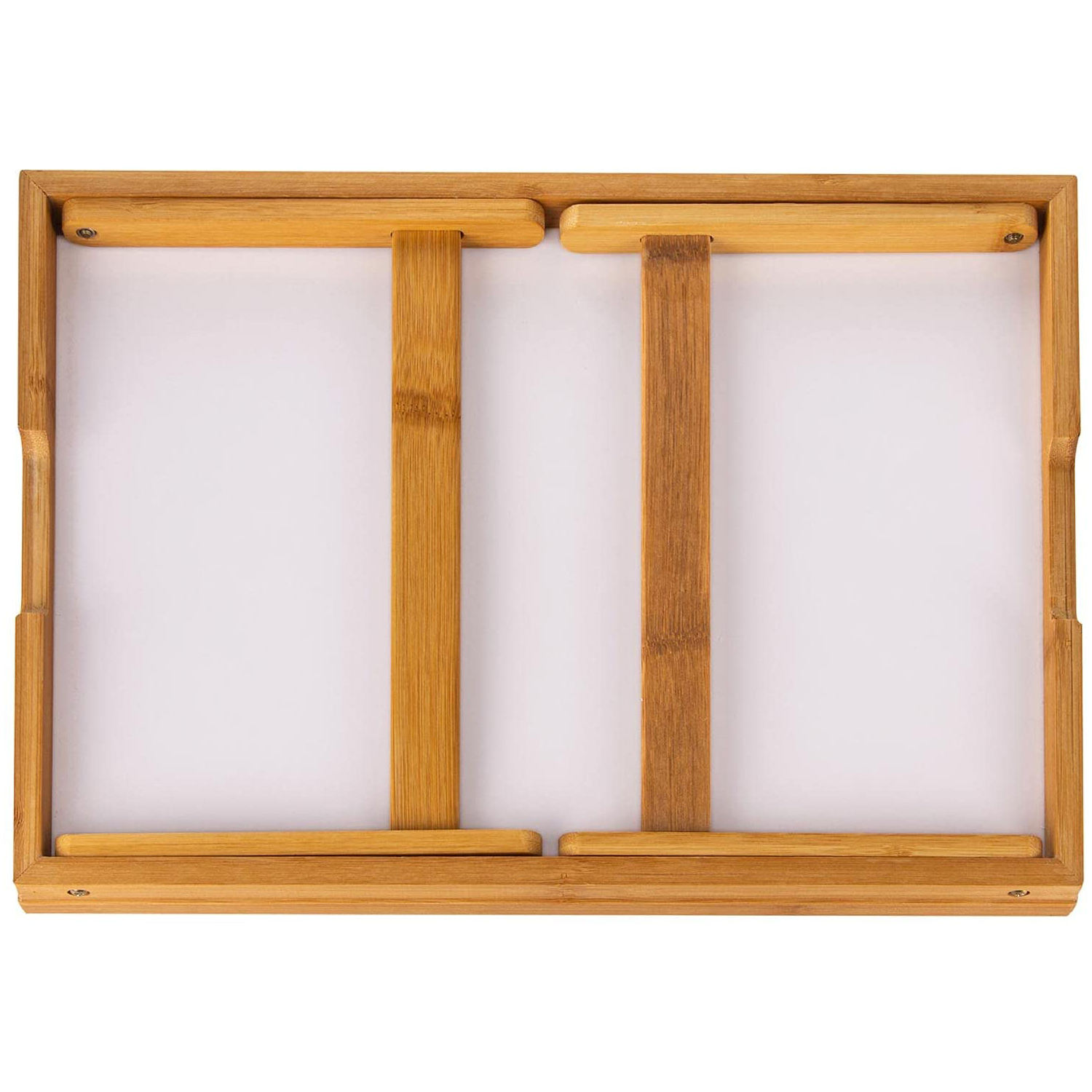 High Quality Bamboo Folding Breakfast Food Serving Tray Table with Handles and Legs