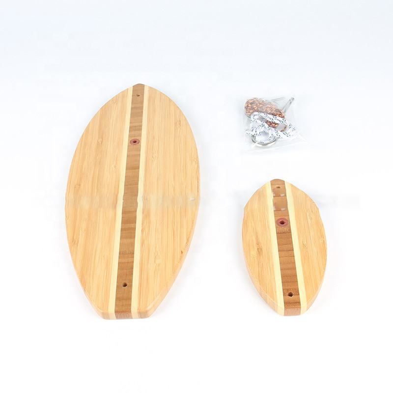 Bamboo Toss Hook and Ring Toss Game 