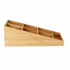 Bamboo Desktop Storage Organizer Holder for Coffee Pods
