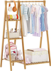 Standing Shoe Coat Racks Luxury Pannier Bag Storage Rack Floor Bedroom Hanger Kids Clothes Hanging Rack