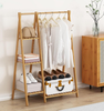 Standing Shoe Coat Racks Luxury Pannier Bag Storage Rack Floor Bedroom Hanger Kids Clothes Hanging Rack