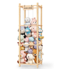 Wholesale Products Sale Wooden Cute Zoo Toy Storage And Organizer for Toddler Rooms Stuffed Animal Storage & Organizer