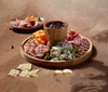 Cake Stand with Dome Cover, Natural Acacia Wood Multifunctional Display Stand for Party & Events