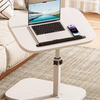 Luxury Simple 360° Swivel Adjustable C Shaped Side Table for Living Room Folding Coffee Table Home Office Furniture