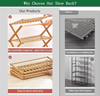 Bamboo Shoe Rack Installation-free Simple Household Special Shoe Cabinet 6-layer Shoe Rack Foldable Bamboo Shoe Storage Organizer for Corridors